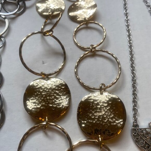 Vintage Necklace Lot. 6 Pieces. Mix of metals and beads - Picture 3 of 12